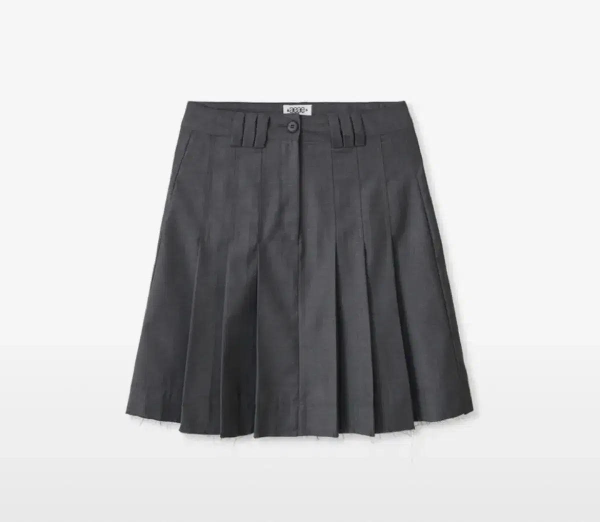 [에이이에이이 AEAE] PLETS SKIRT (GRAY)