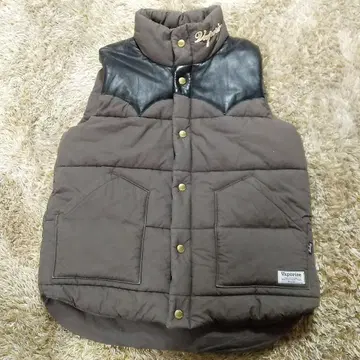 Vaporize 빔즈다운 베스트 패딩 자켓 가죽 자켓 가죽