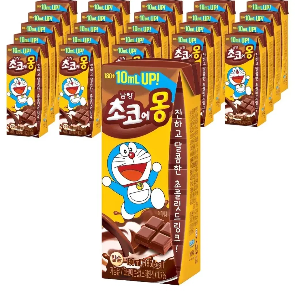 초코에몽, 190ml, 24개