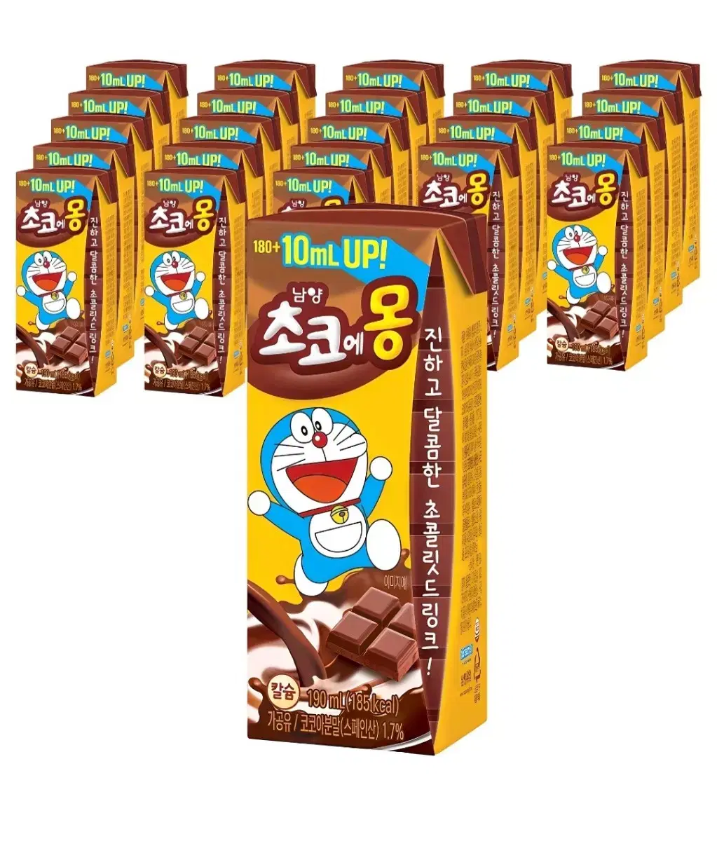 초코에몽, 190ml, 24개