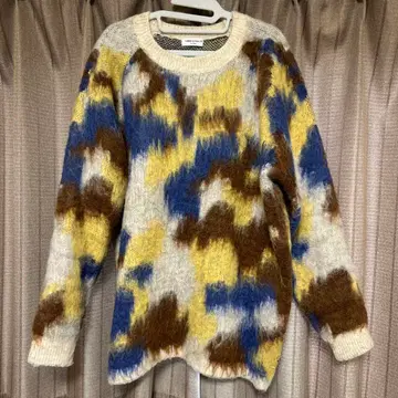 [최종 가격 인하]아메리칸 러그시 니트 다카하시 아이짱 콜라보레이션