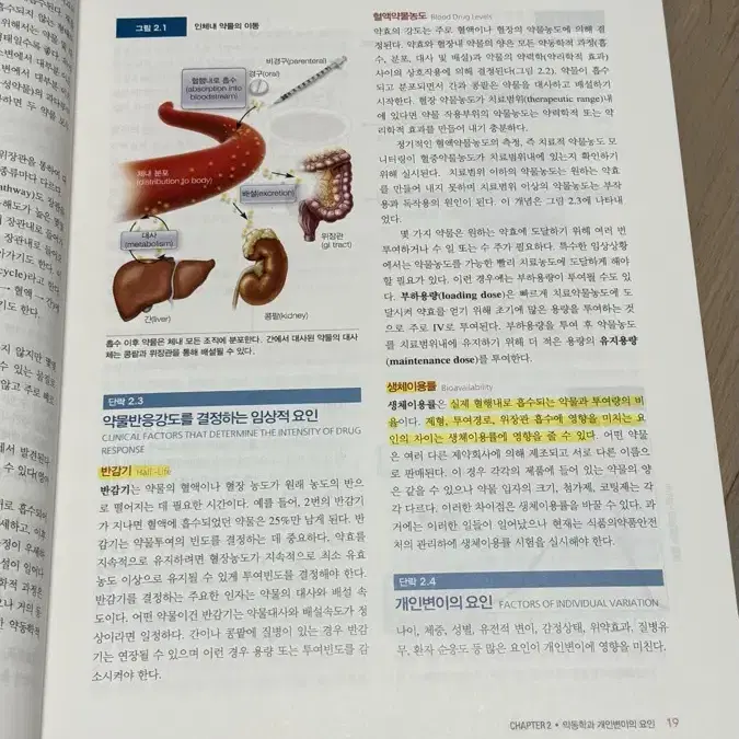 간호학과 알기쉬운 약리학