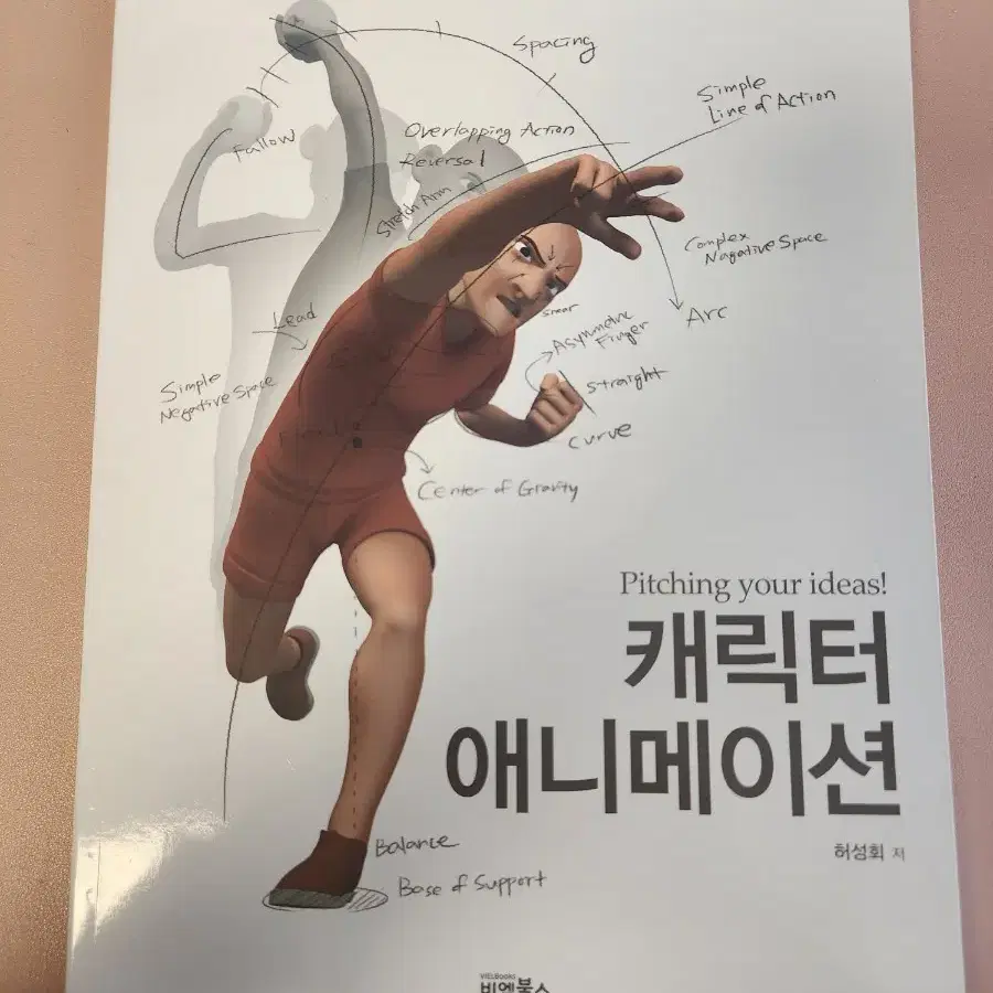 3D 캐릭터 애니메이션 가이드북 참고서 처분