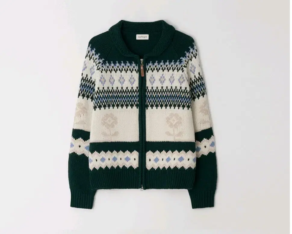 (정품) 아워호프 Margaret Nordic Cowichan Cardi