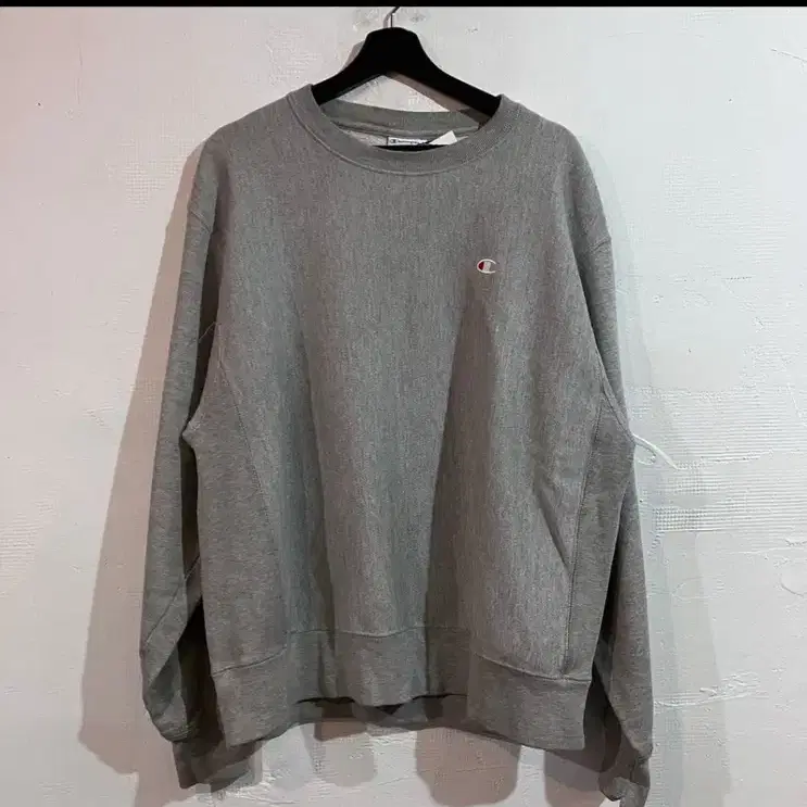 Champion Reverse weave Sweatshirt, Gray,