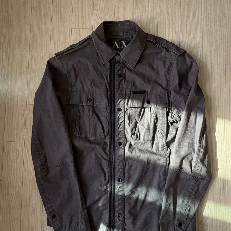 Armani Exchange jacket, purple gray, S