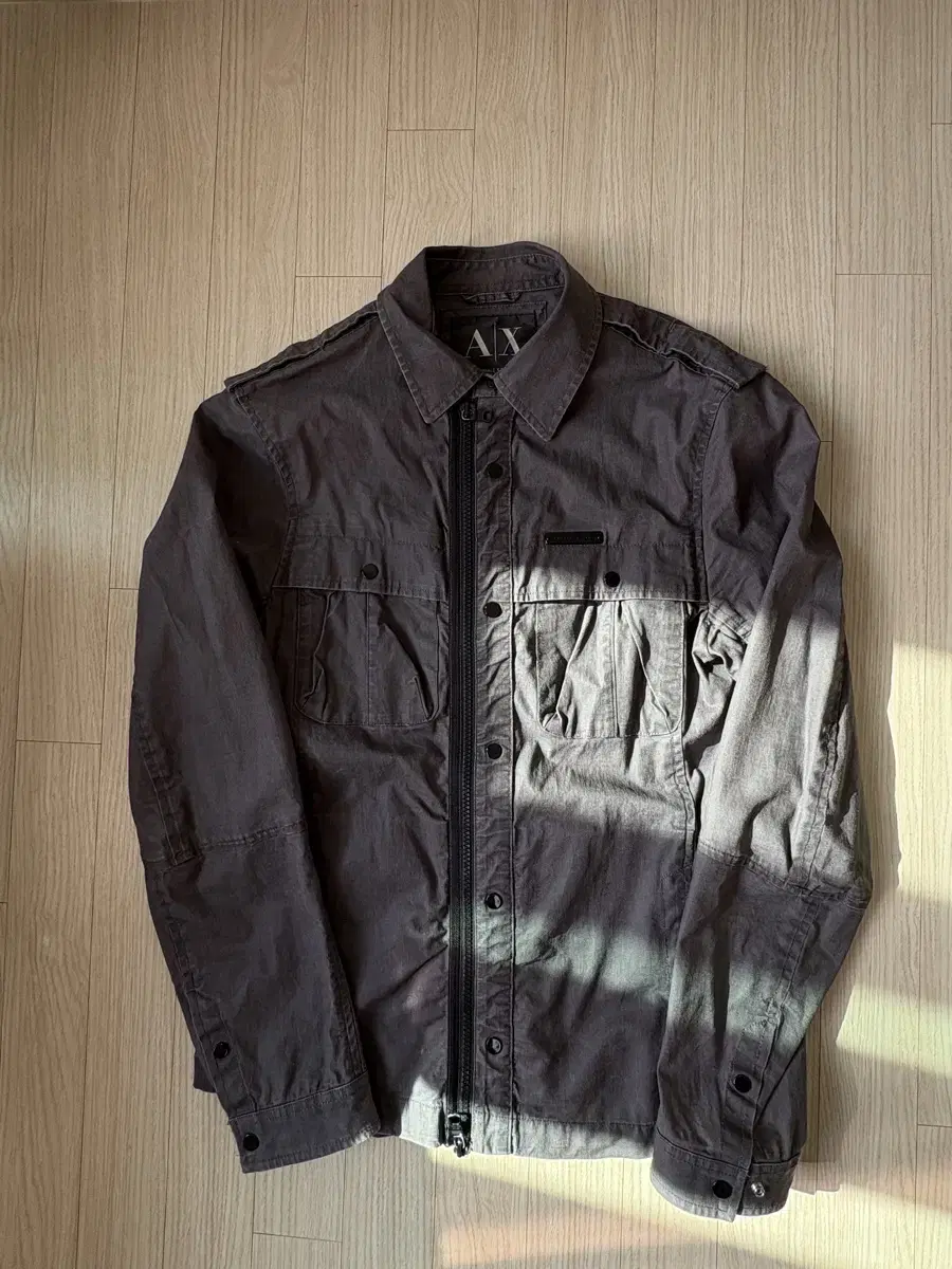 Armani Exchange jacket, purple gray, S