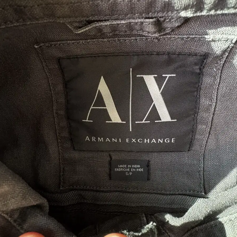 Armani Exchange jacket, purple gray, S