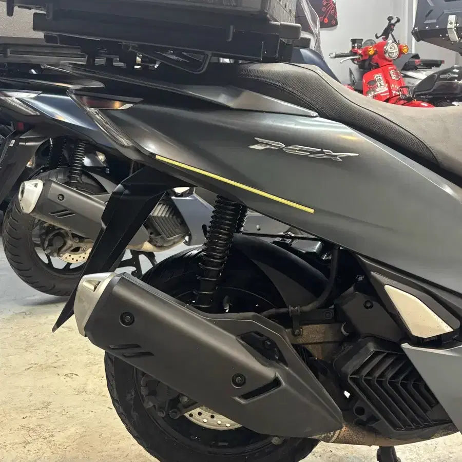 22년식 pcx125 abs 7만키로 방한배달풀세팅