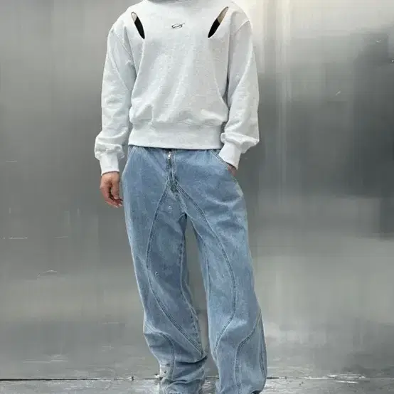 51퍼센트 데님 L사이즈(Tunnel Lining trouser)