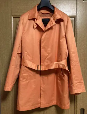 고타이리쿠 트렌치코트 오렌지 컬러 라이너 세트 고타이리쿠 온워드