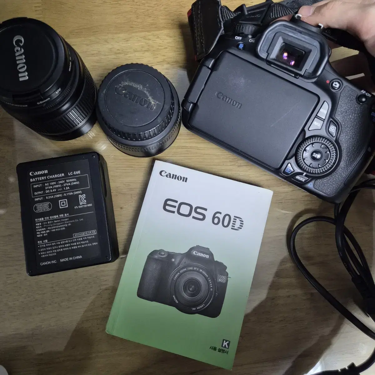 급처)) 캐논 정품 EOS60D +번들IS +점팔 ll 컷수 약 5300