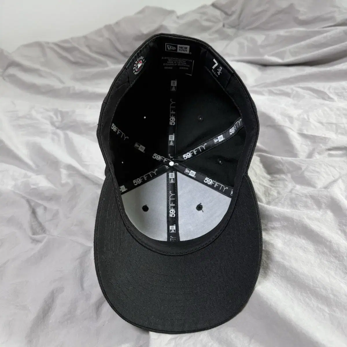 61.5cm) 뉴에라 59fifty LA 다저스 블랙 734 7 3/4