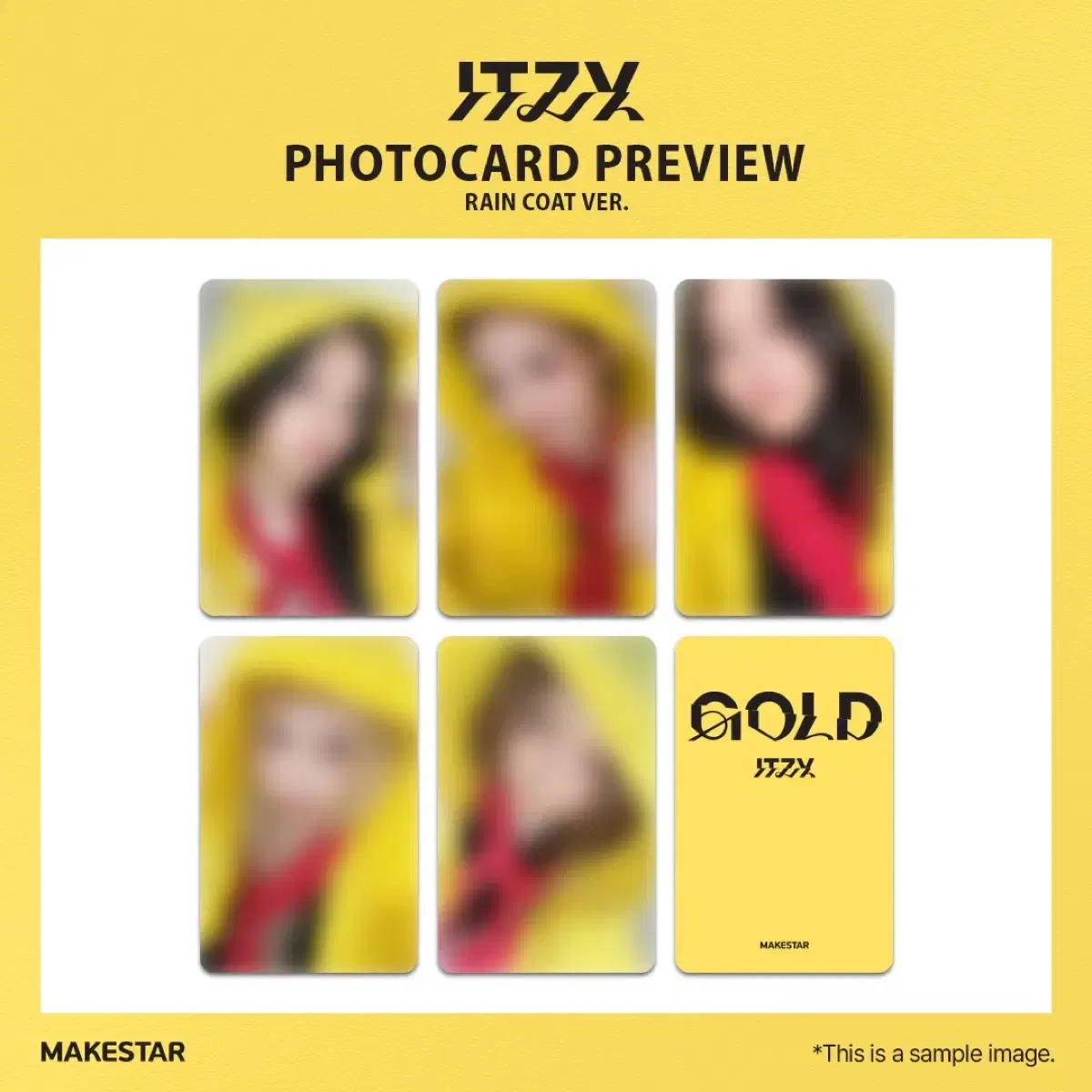 ITZY GOLD 3SET