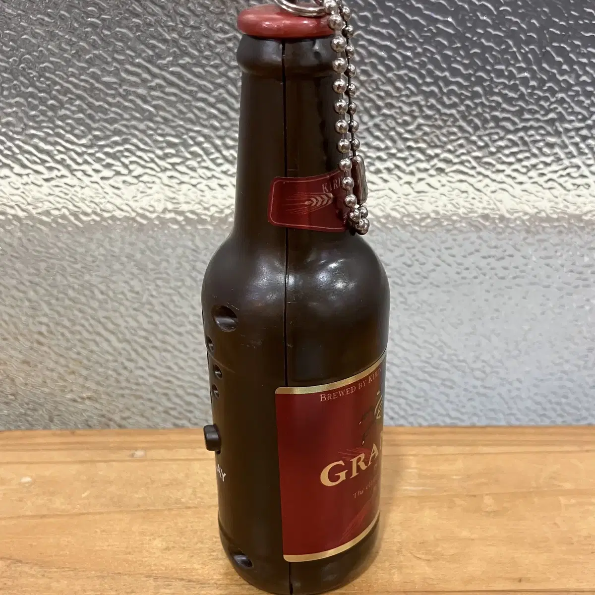 레소레트로#4299 기린 맥주 GRAND ALE 보틀 레코더 키홀더