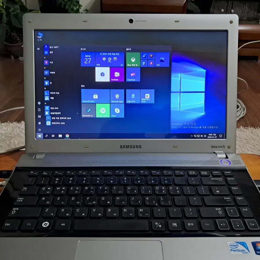 삼성  14.1" 노트북 8GB, SSD128GB, WINDOW10