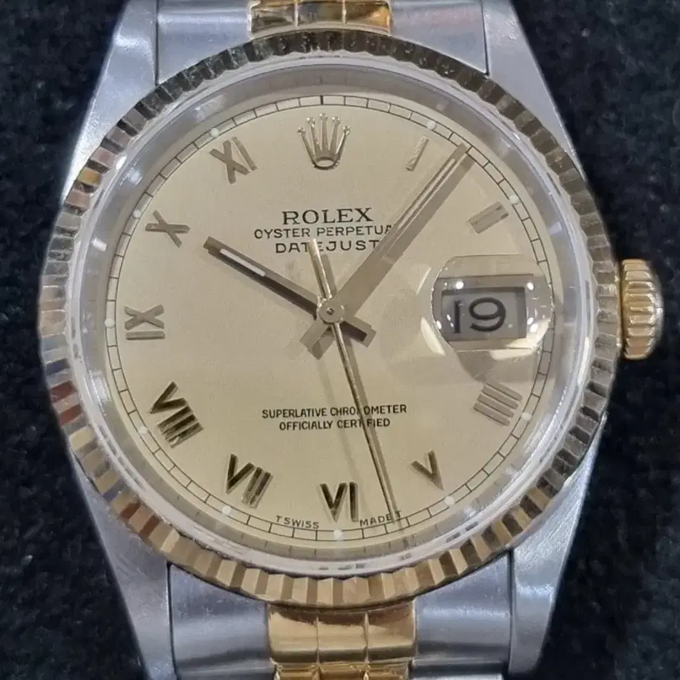 롤렉스16233 오이스터 퍼페츄얼 로만 Rolex 36mm