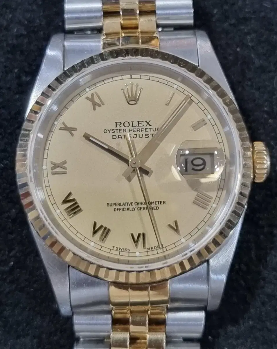 롤렉스16233 오이스터 퍼페츄얼 로만 Rolex 36mm