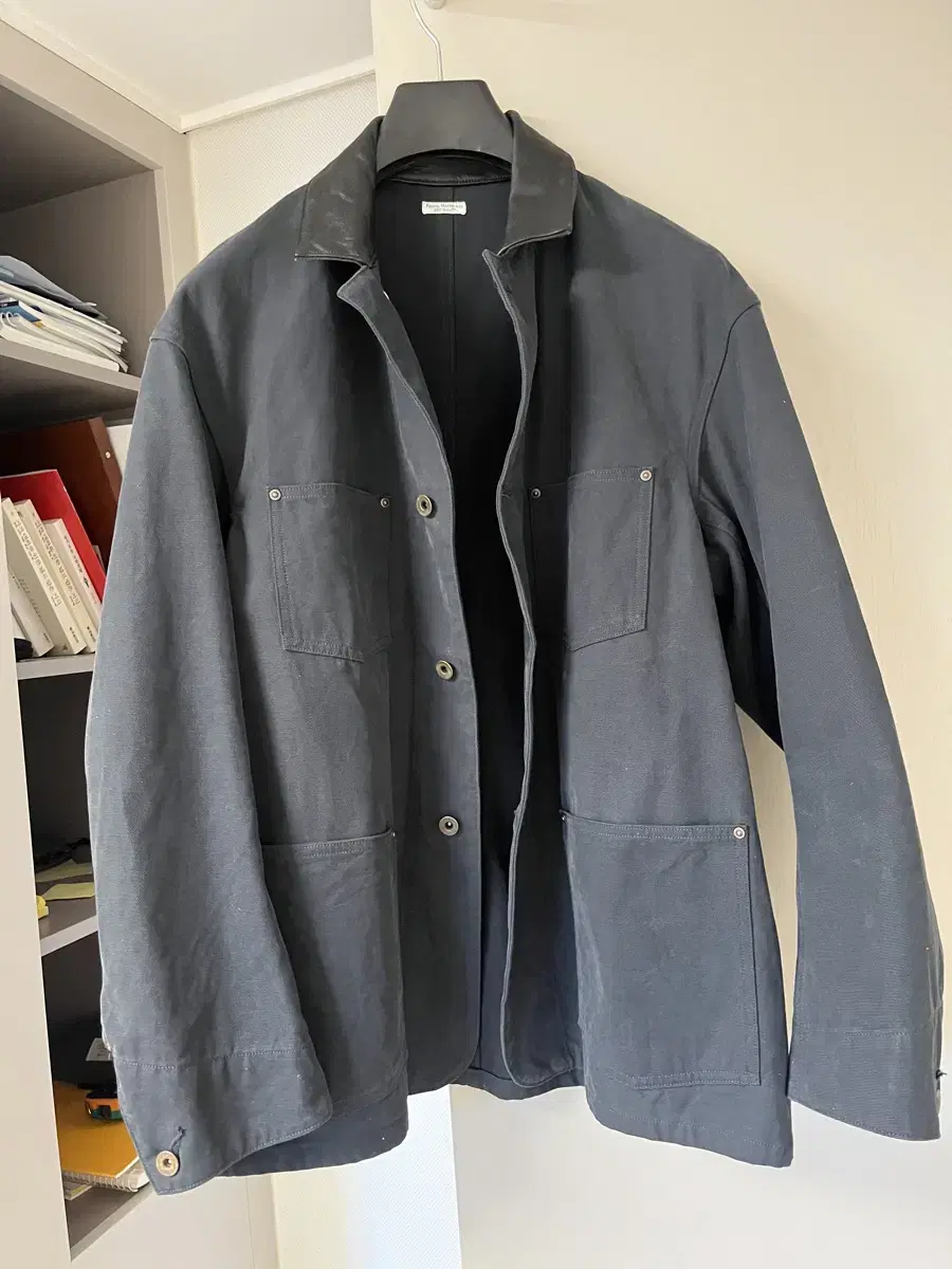 피그벨 24FW Duck Cloth Chore Jacket(3)