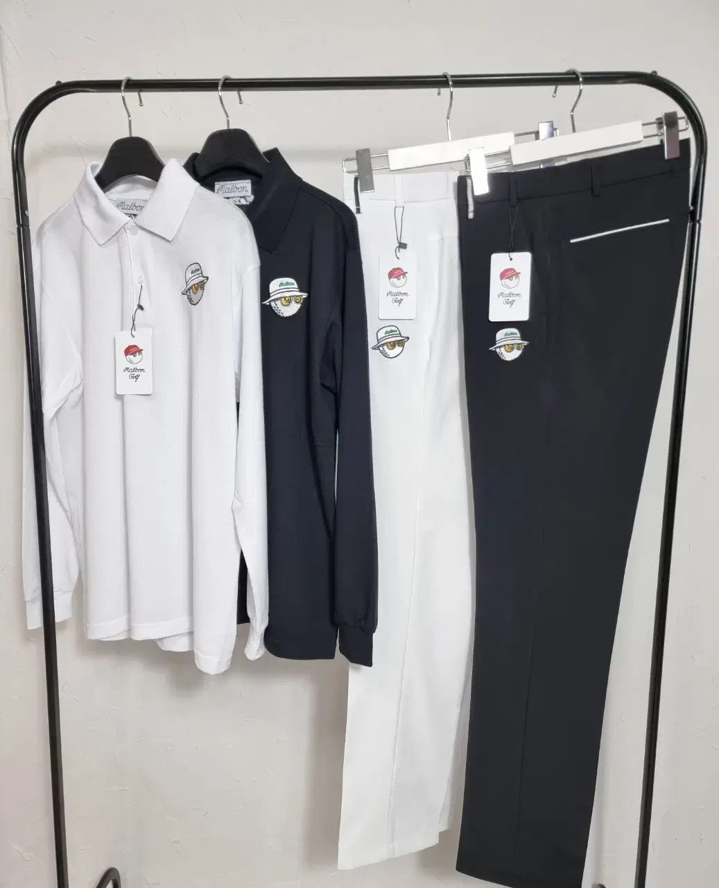 Men's Golf Wear Kara, Pants SET Cotton T-shirt & Pants