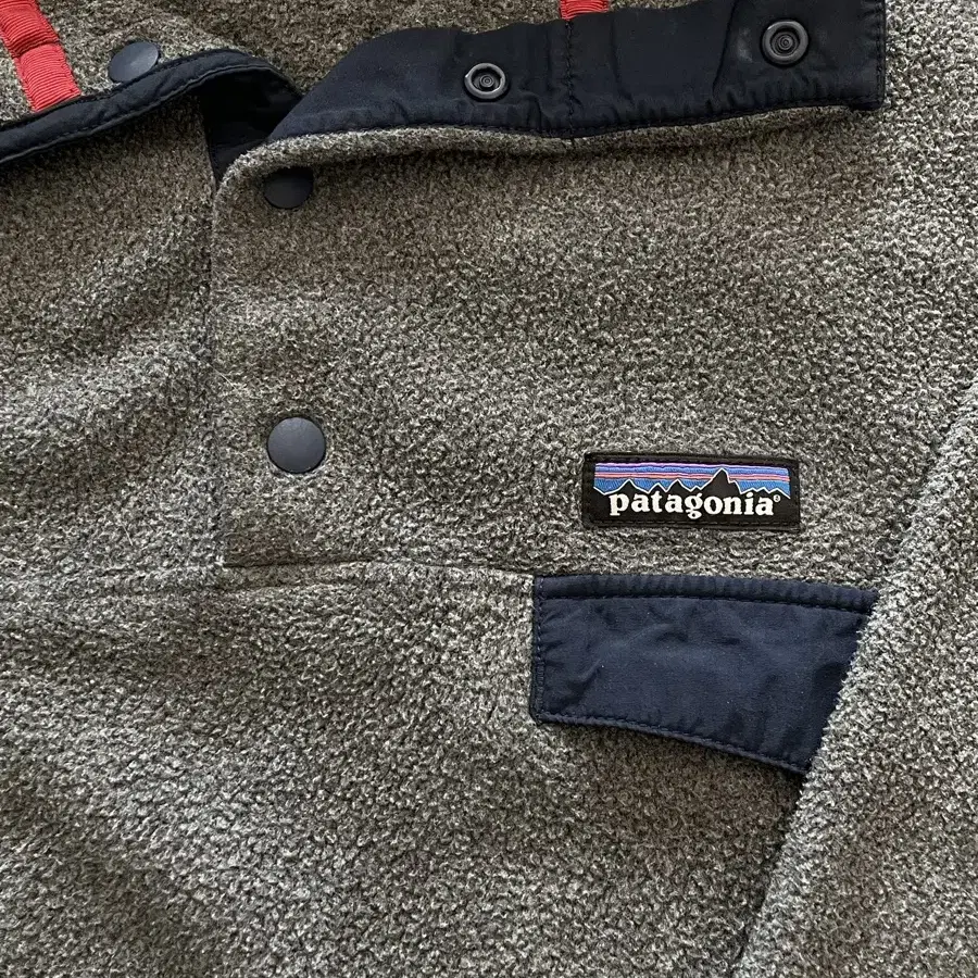 [m] 파타고니아 신칠라 니켈 네이비 그레이 플리스 patagonia