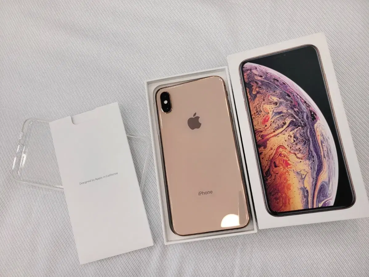 아이폰XS MAX 골드 64기가