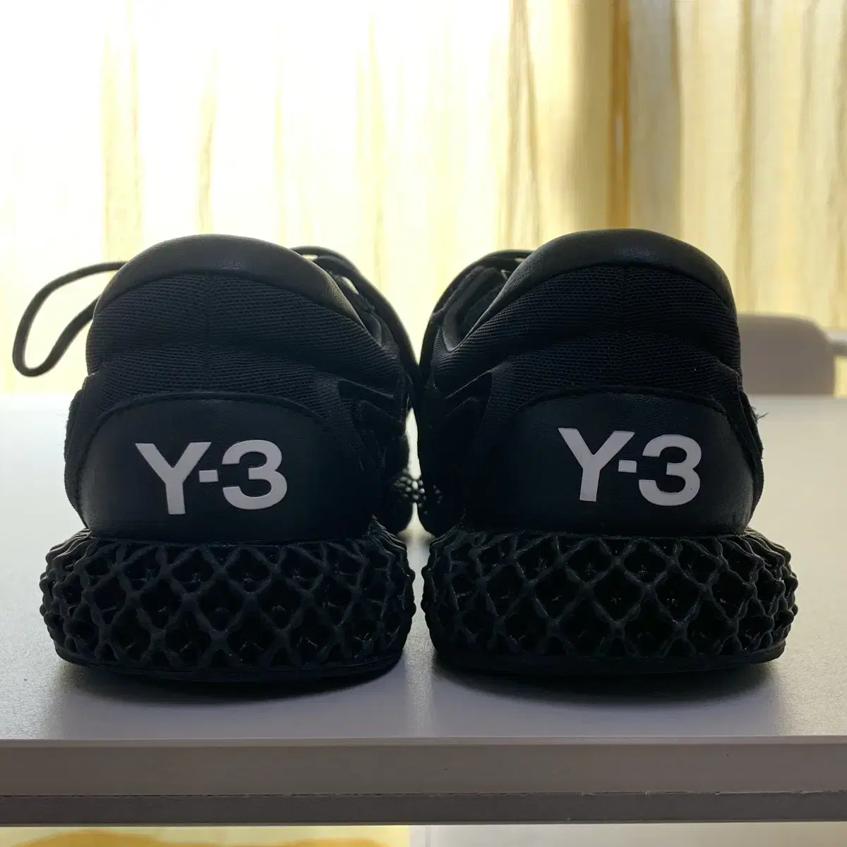 (255)아디다스 Y-3 Runner 4D black