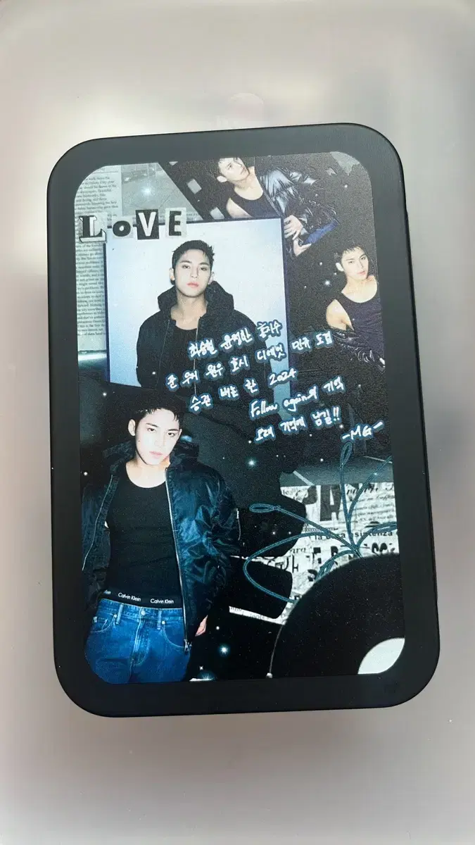 세븐틴 민규 틴케이스 양도 포카 ㅅㅊㅇ 세븐틴민규승철정한원우포카