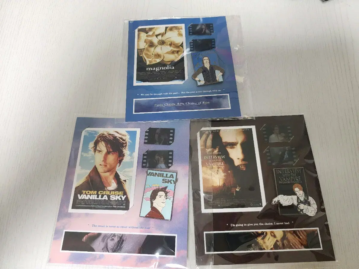 Tom Cruise Special Exhibition Badge Set