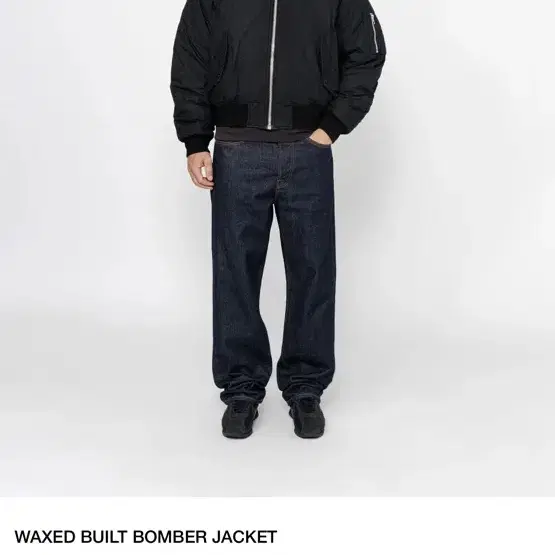 stussy waxed built bomber jacket