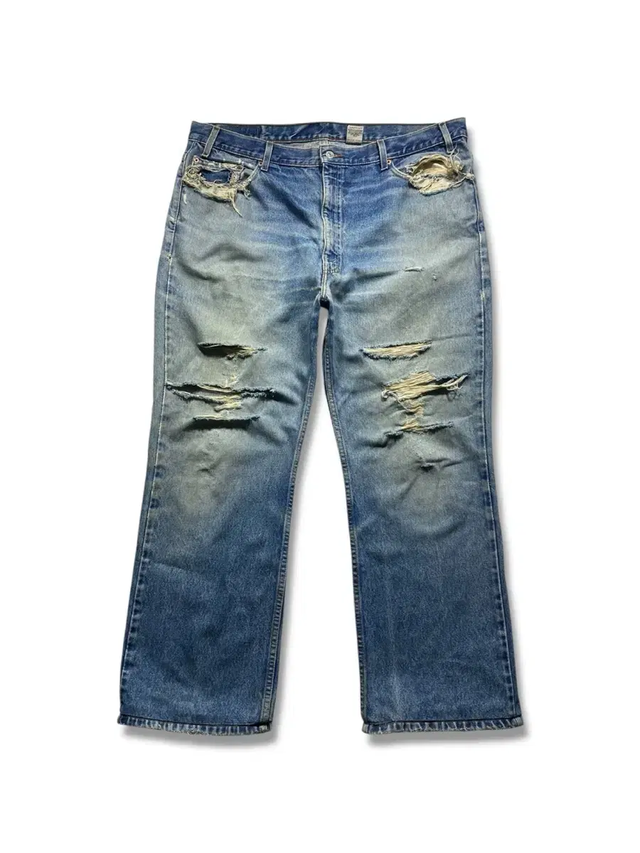 [42] 90s Levi's 517 디스트레스드 부츠컷 데님팬츠