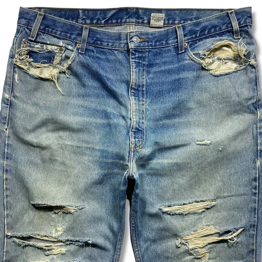 [42] 90s Levi's 517 디스트레스드 부츠컷 데님팬츠