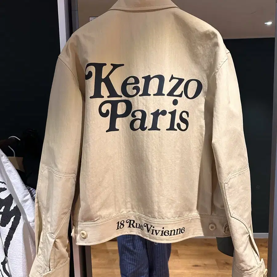 Kenzo x Verdy 겐조 베르디 24SS 콜라보 블루종 자켓 L