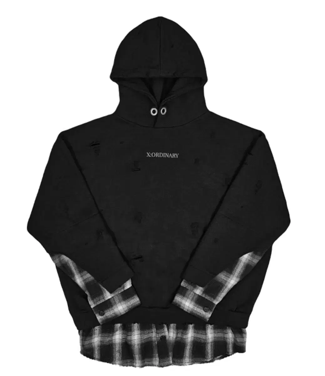 [SELL] X:ORDINARY CHECK HOODIE