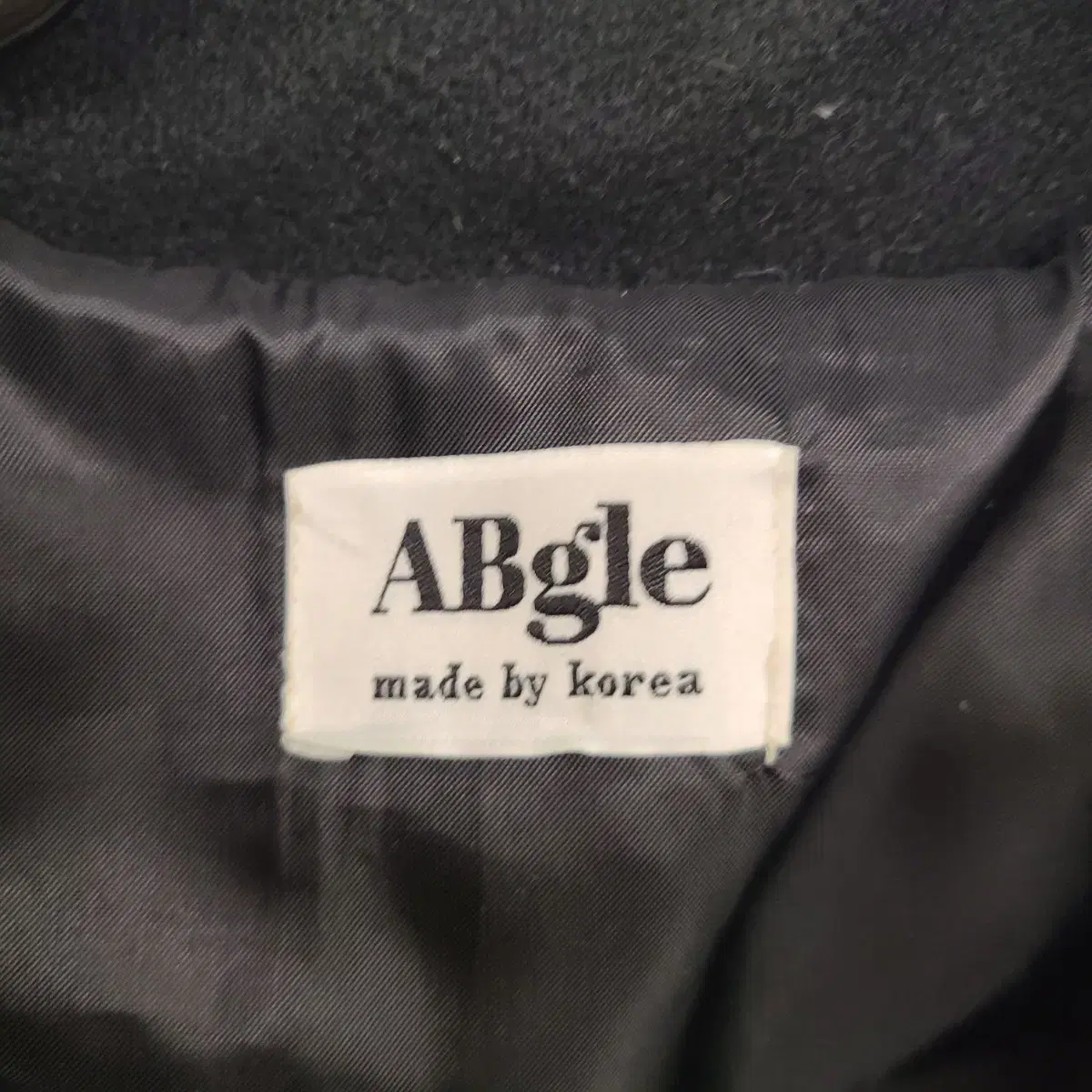 [여성66 size] ABgle 모직 발마칸 코트