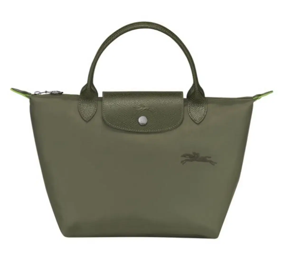 [새상품] LONGCHAMP 롱샴 르 플리아쥬 그린 핸드백 S 포레스트