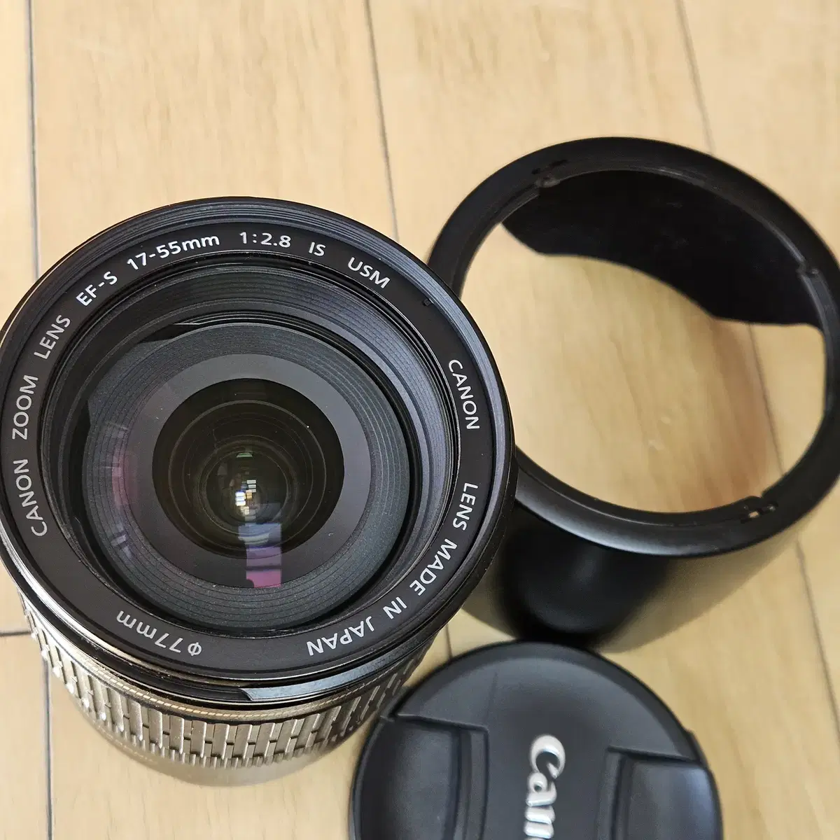 캐논 ef-s 17-55mm f2.8 is usm  축복렌즈  판매합니다