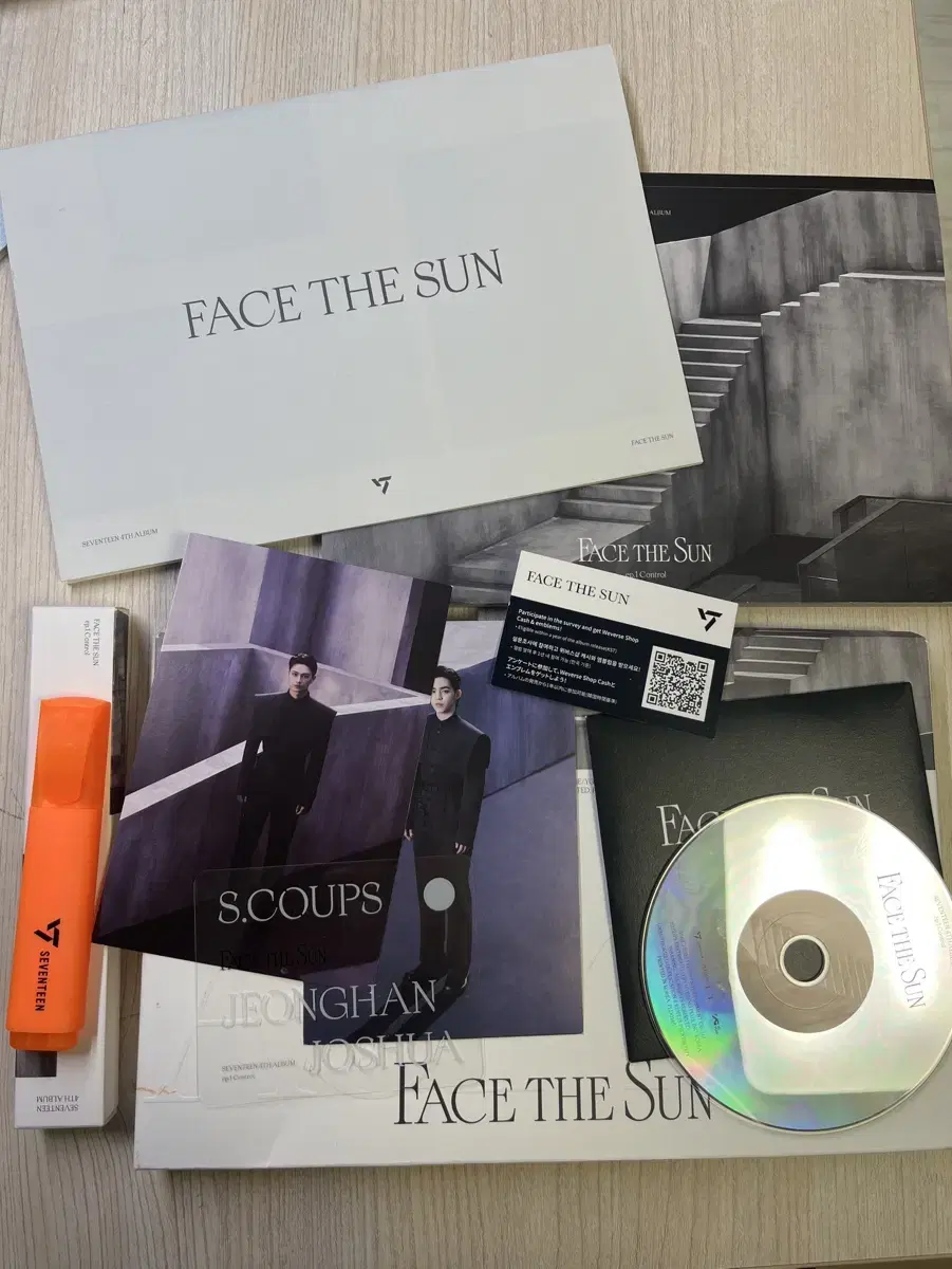 Face the sun 앨범