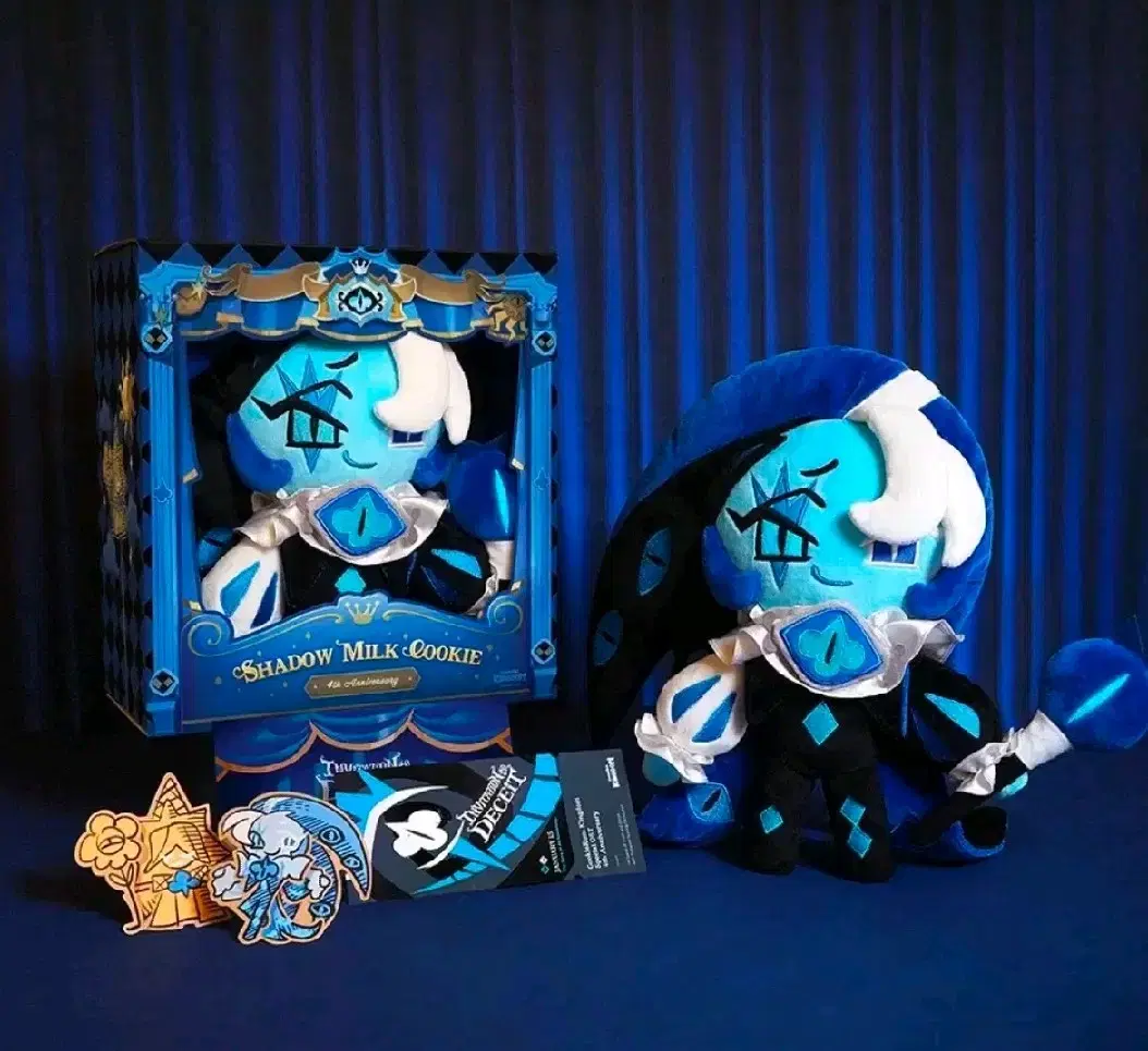 Cookie Run Kingdom Cookingdom Shadow Milk Cookie doll 2nd WTS sell 