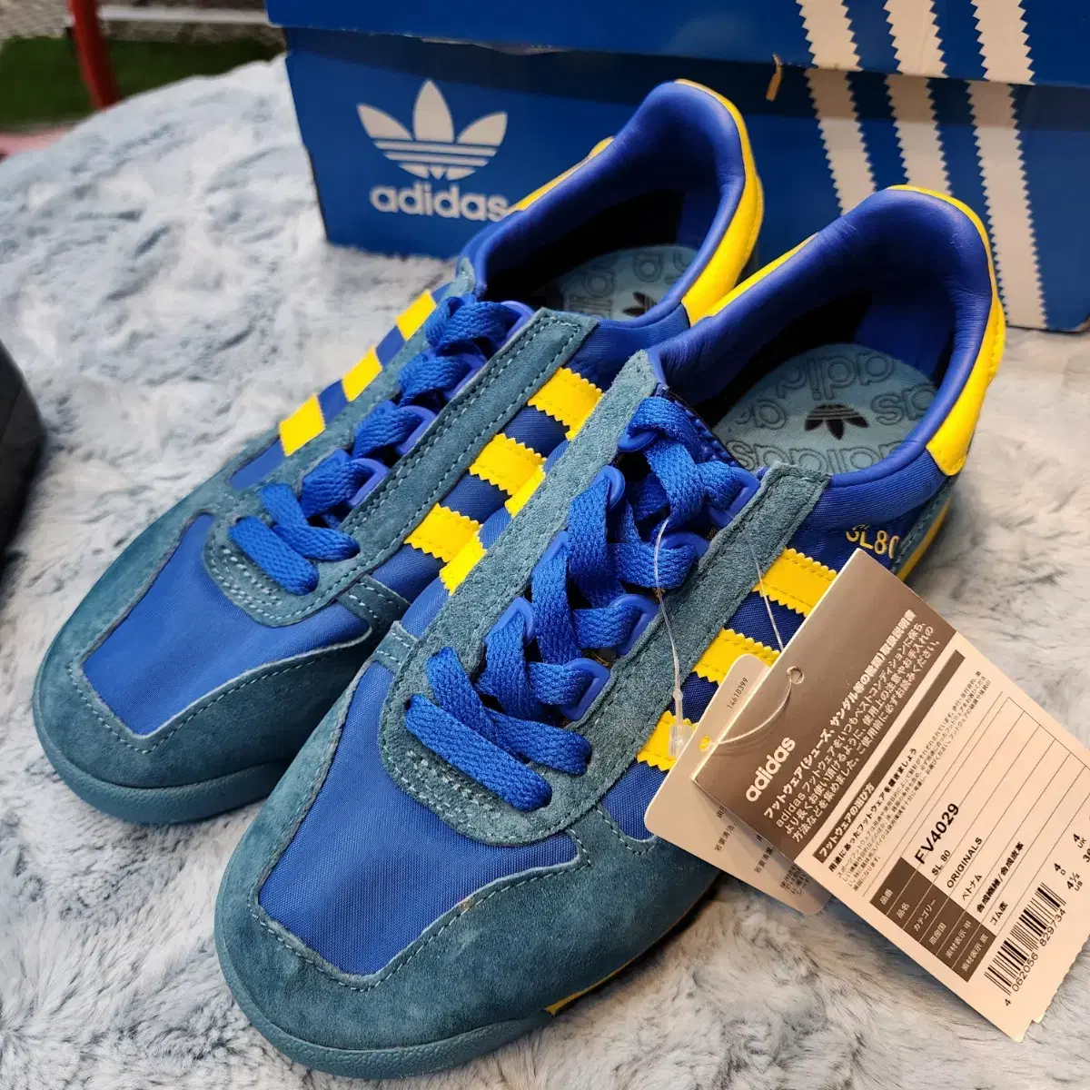 [225]아디다스 adidas SL 80Glory Blue Yellow