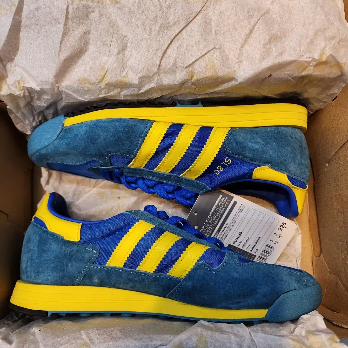 [225] 아디다스 adidas SL 80Glory Blue Yellow