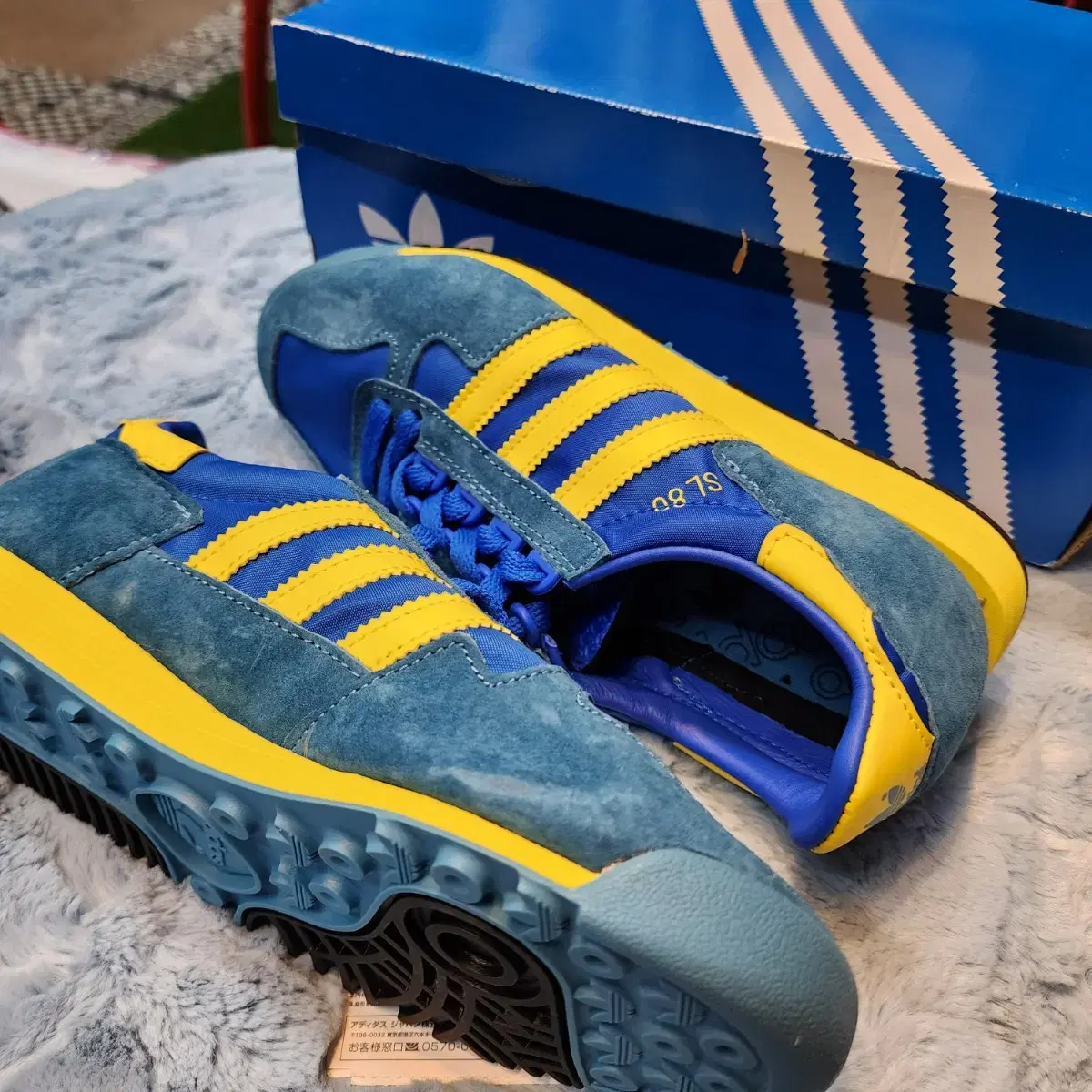 [225] 아디다스 adidas SL 80Glory Blue Yellow