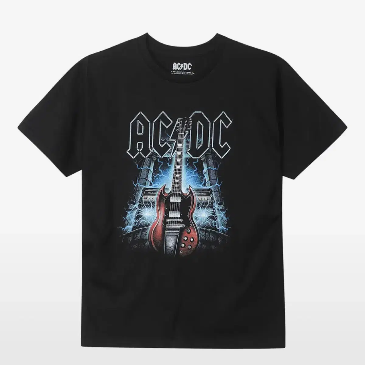 브라바도 ACDC GUITAR (BRENT2099) 반팔티