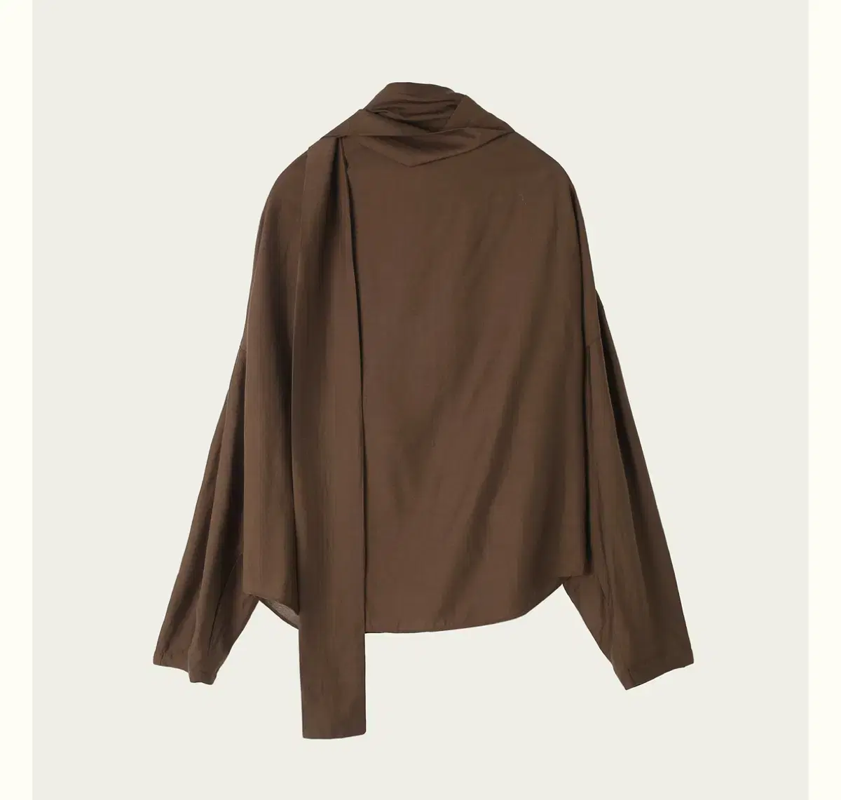 ribbonbit 리본빛 Shophie Blouse - Brown