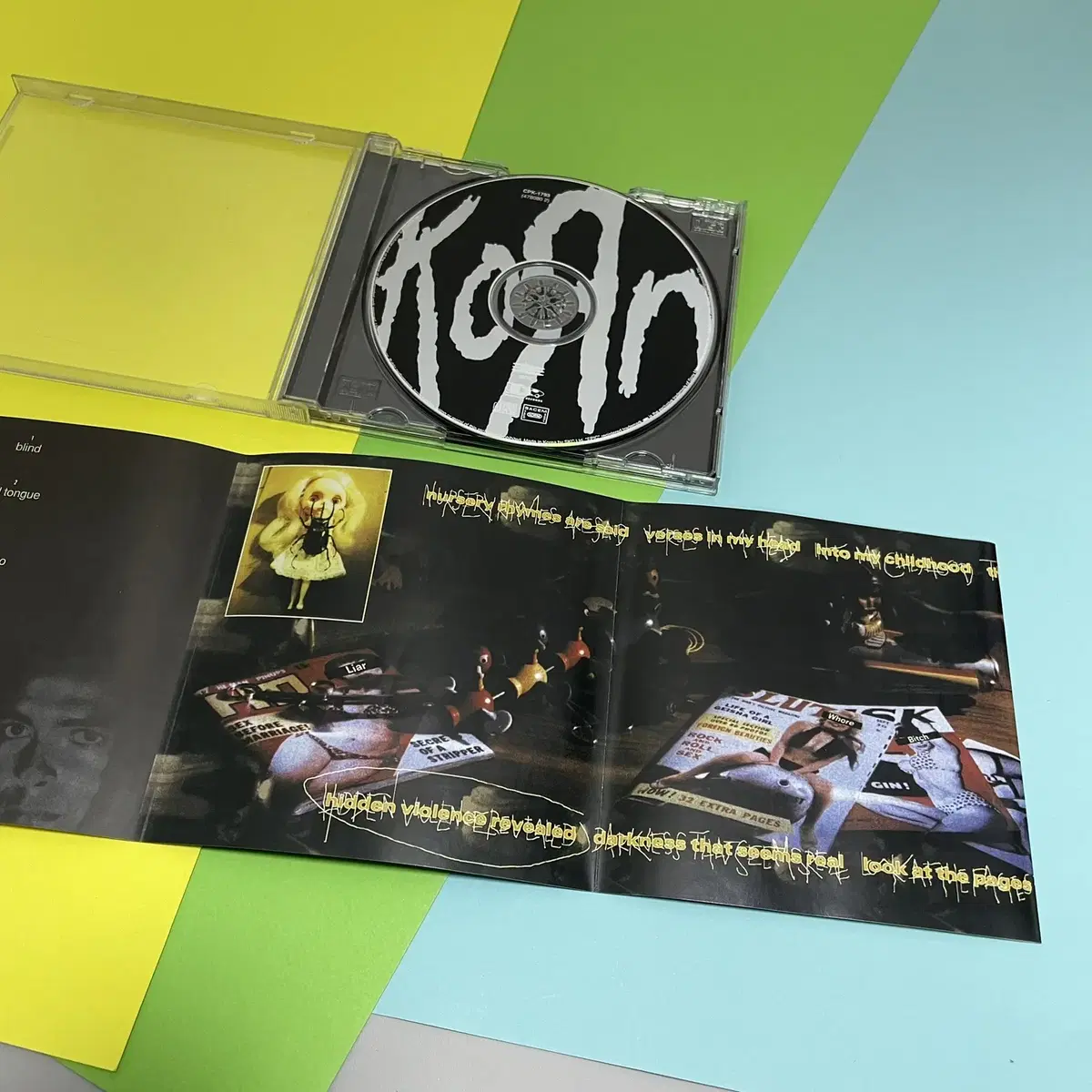 [중고음반/CD] 헤비메탈 콘 KORN 1집