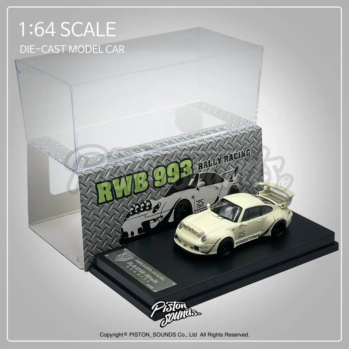 1:64스케일 포르쉐 993 RWB SANDSTORM 알더블유비 나카이상