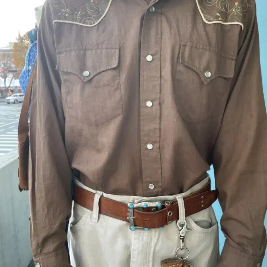 1980s Vintage Weatern Shirt