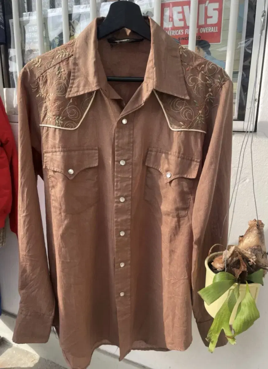 1980s Vintage Weatern Shirt