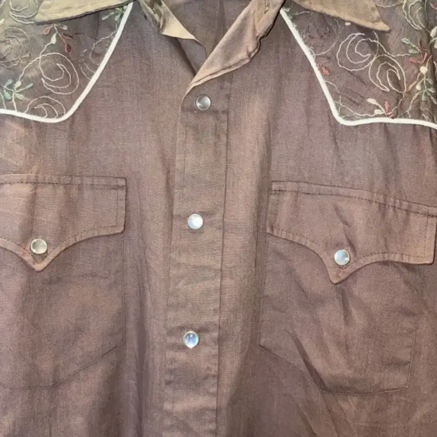 1980s Vintage Weatern Shirt