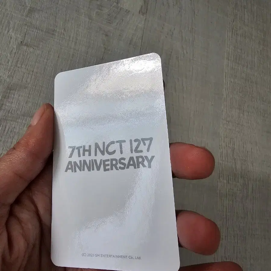 해찬 HAECHAN  엔시티127 NCT127 7주년 포카 럭키카드